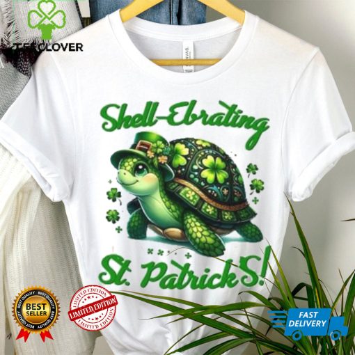 Turtle shell ebrating St. Patrick’s Day T Shirt