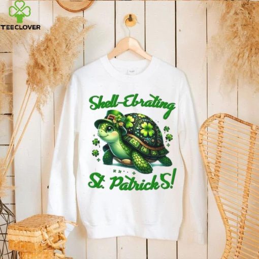 Turtle shell ebrating St. Patrick’s Day T Shirt