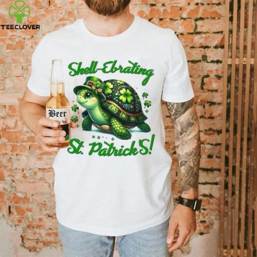 Turtle shell ebrating St. Patrick’s Day T Shirt