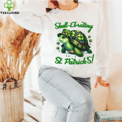 Turtle shell ebrating St. Patrick’s Day T Shirt