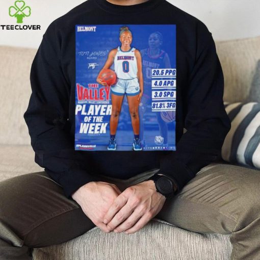 Tuti Jones The Valley player of the week hoodie, sweater, longsleeve, shirt v-neck, t-shirt