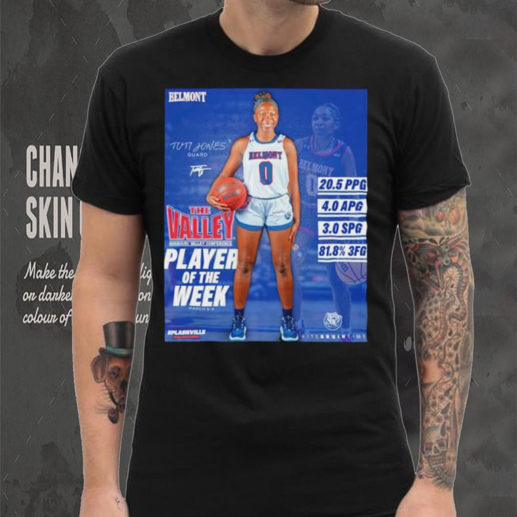 Tuti Jones The Valley player of the week shirt Tuti Jones The Valley player of the week shirt