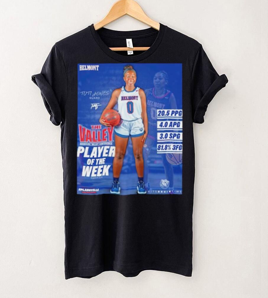Tuti Jones The Valley player of the week shirt Tuti Jones The Valley player of the week shirt