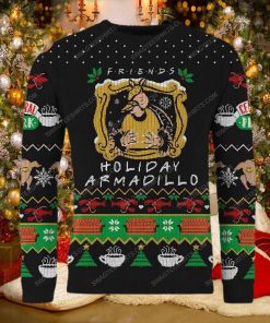 Tv Show Friends Holiday Armadillo Full Print Ugly Christmas Sweater
