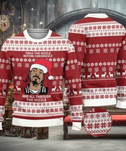 Twas The Nizzle Before Christmizzle Snoop Dogg Christmas Ugly Sweater