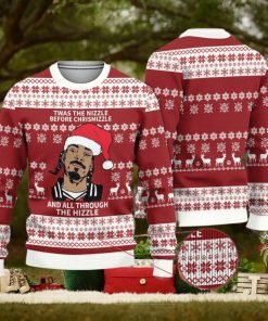 Twas The Nizzle Before Christmizzle Snoop Dogg Christmas Ugly Sweater