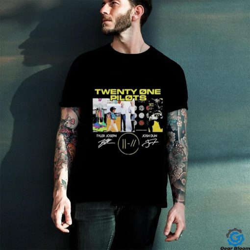 Twenty One Pilots Signatures shirts