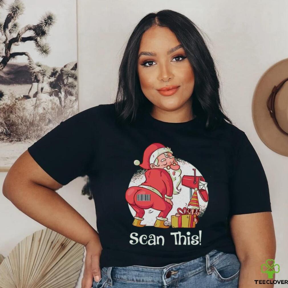 Twerking Santa Scan Code Shirt Twerking Santa Scan Code Shirt