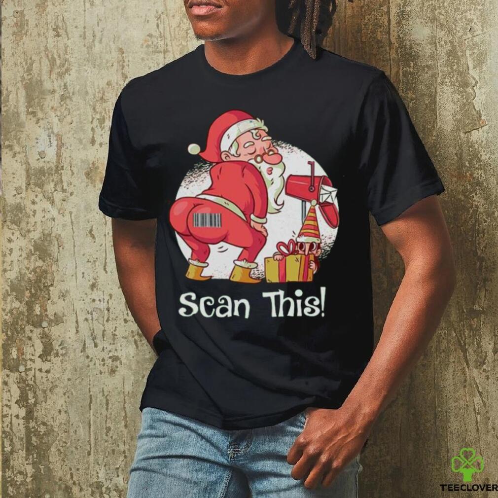 Twerking Santa Scan Code Shirt Twerking Santa Scan Code Shirt