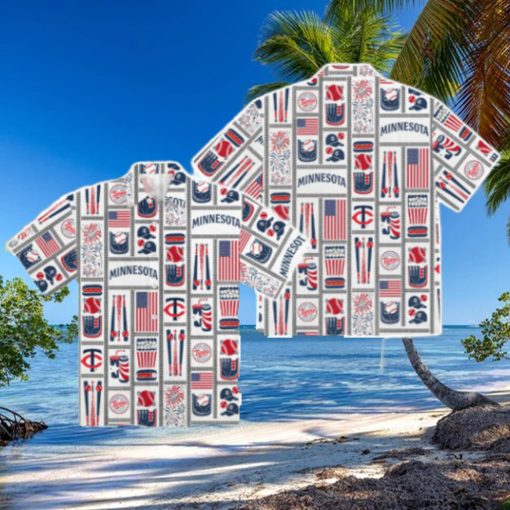 Twin Americana Hawaiian Shirt