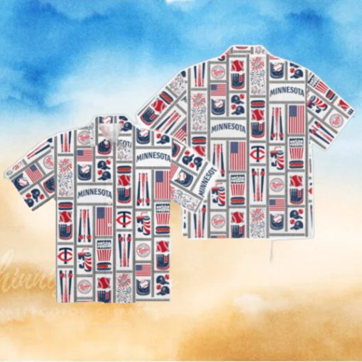 Twin Americana Hawaiian Shirt