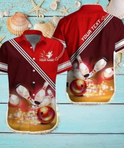 Twinkle Amazing Bowling Pattern Personalized Name Hawaiian Shirt For Men And Women, Bowling Lover