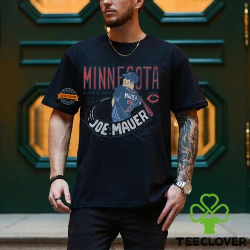 Twins Joe Mauer Signature Class Of 2024 Shirt