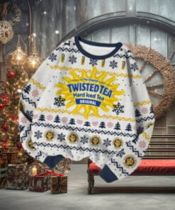 Twisted Tea Christmas Hard Iced Tea Ugly Sweater