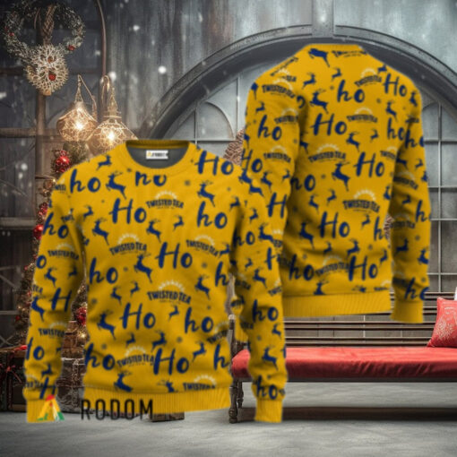 Twisted Tea Ho Ho Ho Christmas Sweater