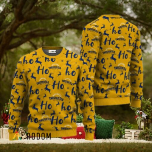 Twisted Tea Ho Ho Ho Christmas Sweater