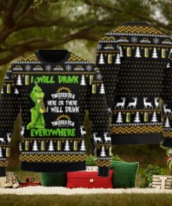 Twisted Tea Will Drink Everywhere Ugly Sweater