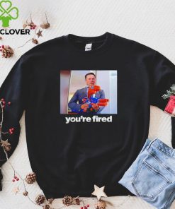 Twitter CEO Elon Musk you’re fired meme shirt