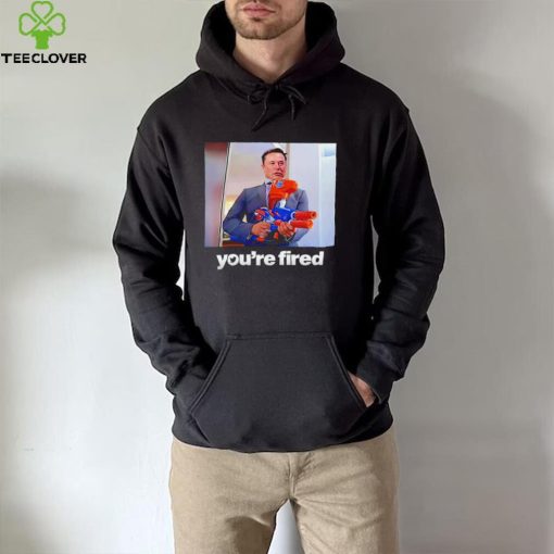 Twitter CEO Elon Musk you’re fired meme shirt