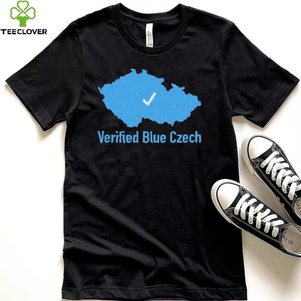 Twitter Verified Blue Czech $8 Shirt Twitter Verified Blue Czech $8 Shirt