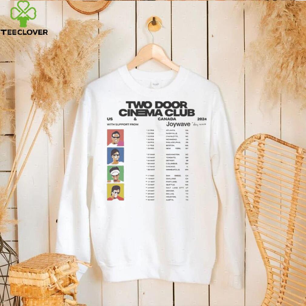Two Door Cinema Club Tour 2023 2024 Shirt Two Door Cinema Club Tour 2023 2024 Shirt