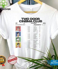 Two Door Cinema Club Tour 2023 2024 Shirt