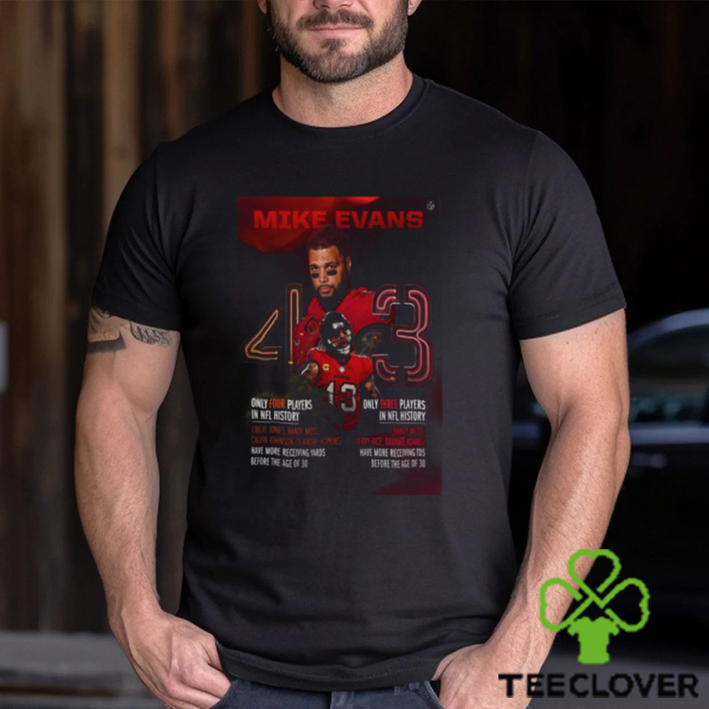 Two Historical Facts About Mike Evans Of The Tampa Bay Buccaneers In Nfl  History Unisex Shirt