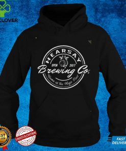 Two Side Printed Johnny Depp Hearsay Brewing Co tshirt