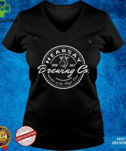 Two Side Printed Johnny Depp Hearsay Brewing Co thoodie, sweater, longsleeve, shirt v-neck, t-shirt