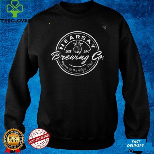 Two Side Printed  Johnny Depp Hearsay Brewing Co thoodie, sweater, longsleeve, shirt v-neck, t-shirt