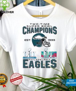 Two Time Super Bowl champion EST. !933 Philadelphia Eagles Shirt