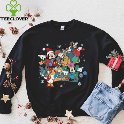 TwobrosFashion Retro Disney Christmas Sweathoodie, sweater, longsleeve, shirt v-neck, t-shirt, Mickey Minnie Christmas Sweathoodie, sweater, longsleeve, shirt v-neck, t-shirt, Mickey Friends Christmas Shirt