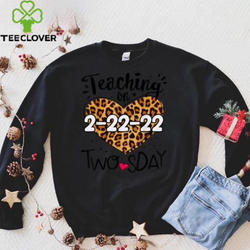 Twosday Tuesday, February 22nd, 2022 Happy 2nd Teacher 22222 T Shirt