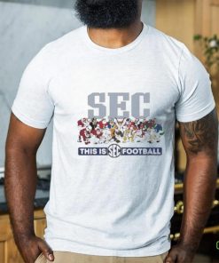 SEC This Is Football Mascots T Shirt