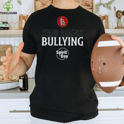 St Louis Cardinals Stand Against Bullying Spirit Day t hoodie, sweater, longsleeve, shirt v-neck, t-shirt