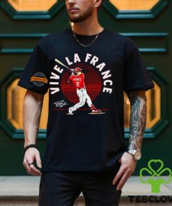 Ty France #2 Vive La France batting signature Cincinnati shirt