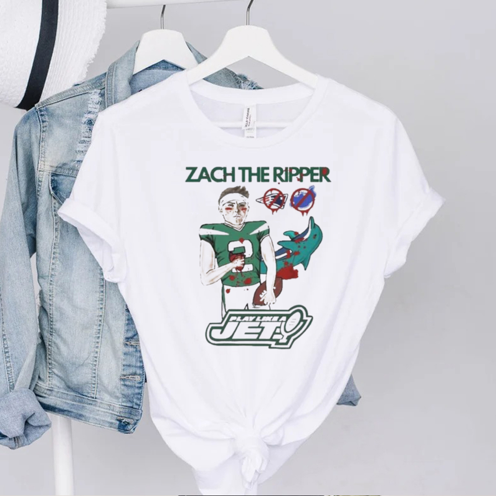 Ty Johnson New York Jets Zach The Ripper TShirt Ty Johnson New York Jets Zach The Ripper TShirt