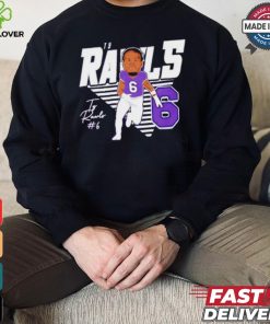 Ty Rawls 2024 6 Football Player Design shirt