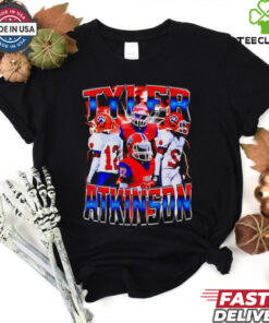 Tyler Atkinson Clemson Tigers football retro shirt