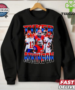 Tyler Atkinson Clemson Tigers football retro shirt