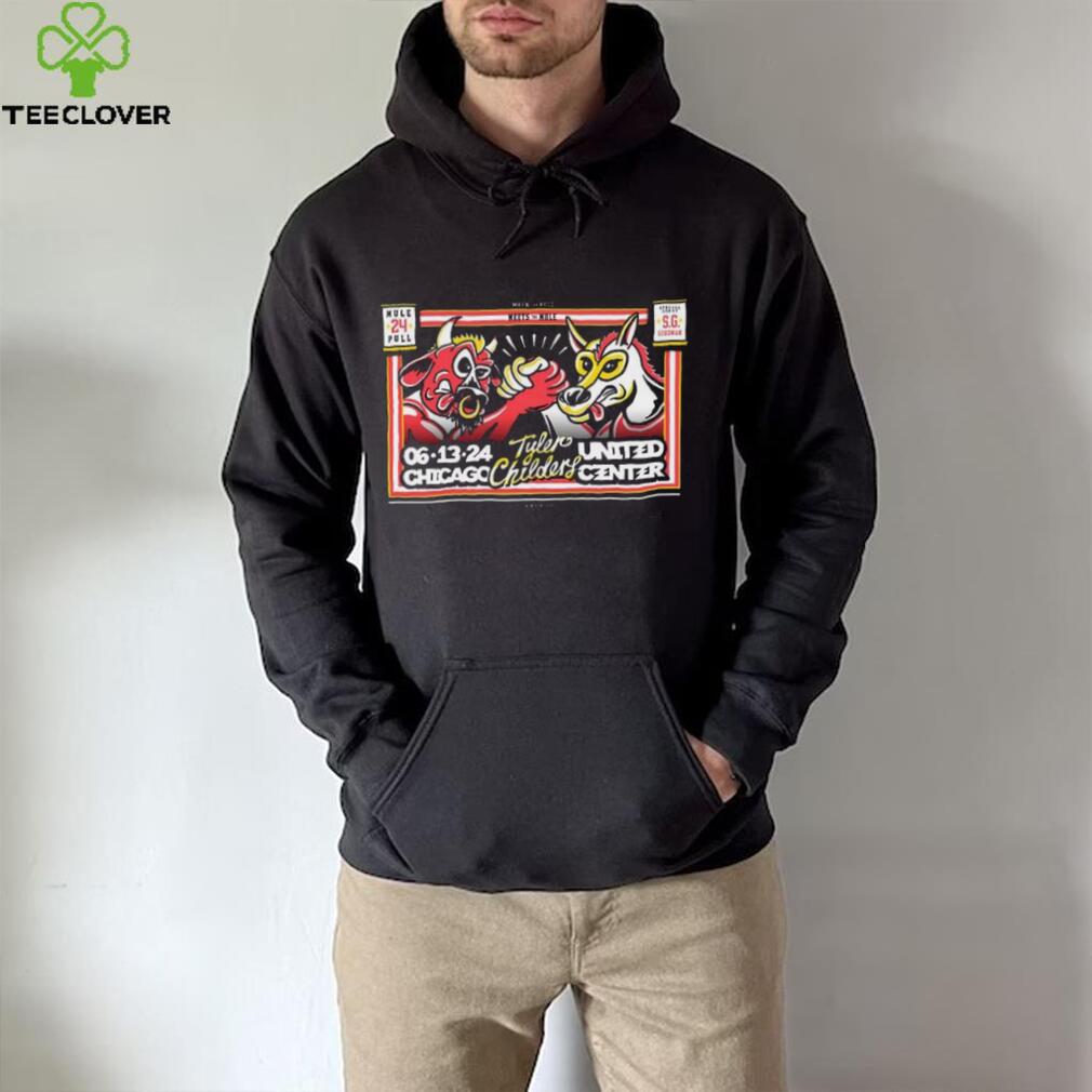 Tyler Childers June 13, 2024 United Center, Chicago, IL Poster Shirt Tyler Childers June 13, 2024 United Center, Chicago, IL Poster Shirt