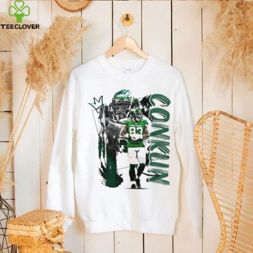 Tyler Conklin number 83 New York Jets football player pose poster hoodie, sweater, longsleeve, shirt v-neck, t-shirt