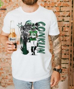 Tyler Conklin number 83 New York Jets football player pose poster hoodie, sweater, longsleeve, shirt v-neck, t-shirt