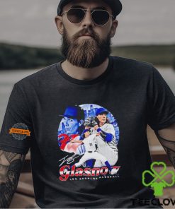 Tyler Glasnow Los Angeles Vintage Baseball Signature shirt 1 Tyler Glasnow Los Angeles Vintage Baseball Signature shirt