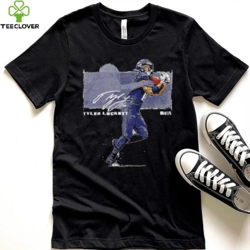 Tyler Lockett Seattle Catch Highlight Signature Shirt