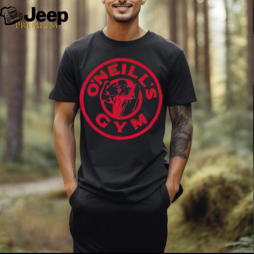 Tyler O’Neill’s gym Boston baseball shirt