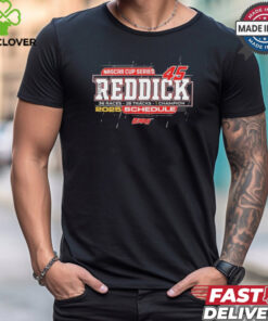 Tyler Reddick 2025 NASCAR Cup Series Schedule T Shirt