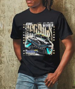 Tyler Reddick 23XI Racing 2023 Hollywood Casino 400 Race Winner T Shirt – Black