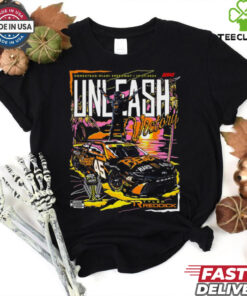 Tyler Reddick 23XI Racing Black 2024 Straight Talk Wireless 400 Race Win T Shirt