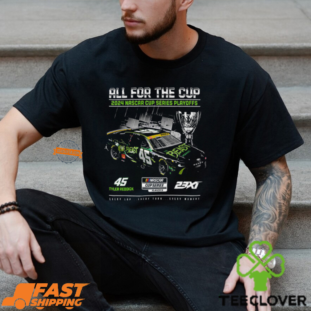 Tyler Reddick Checkered Flag Sports 2024 Nascar Cup Series Playoffs The Beast T shirt Tyler Reddick Checkered Flag Sports 2024 Nascar Cup Series Playoffs The Beast T shirt